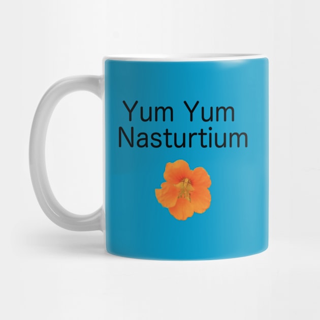 Yum Yum Nasturtium by alittlebluesky